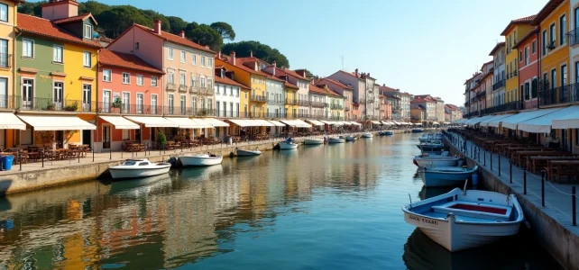 Le charme unique des habitations traditionnelles au bord de l’eau au Portugal